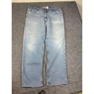 Levis 540 Signature Jeans Mens 40x30 Blue Flex Denim Relaxed Fit Straight Y2K